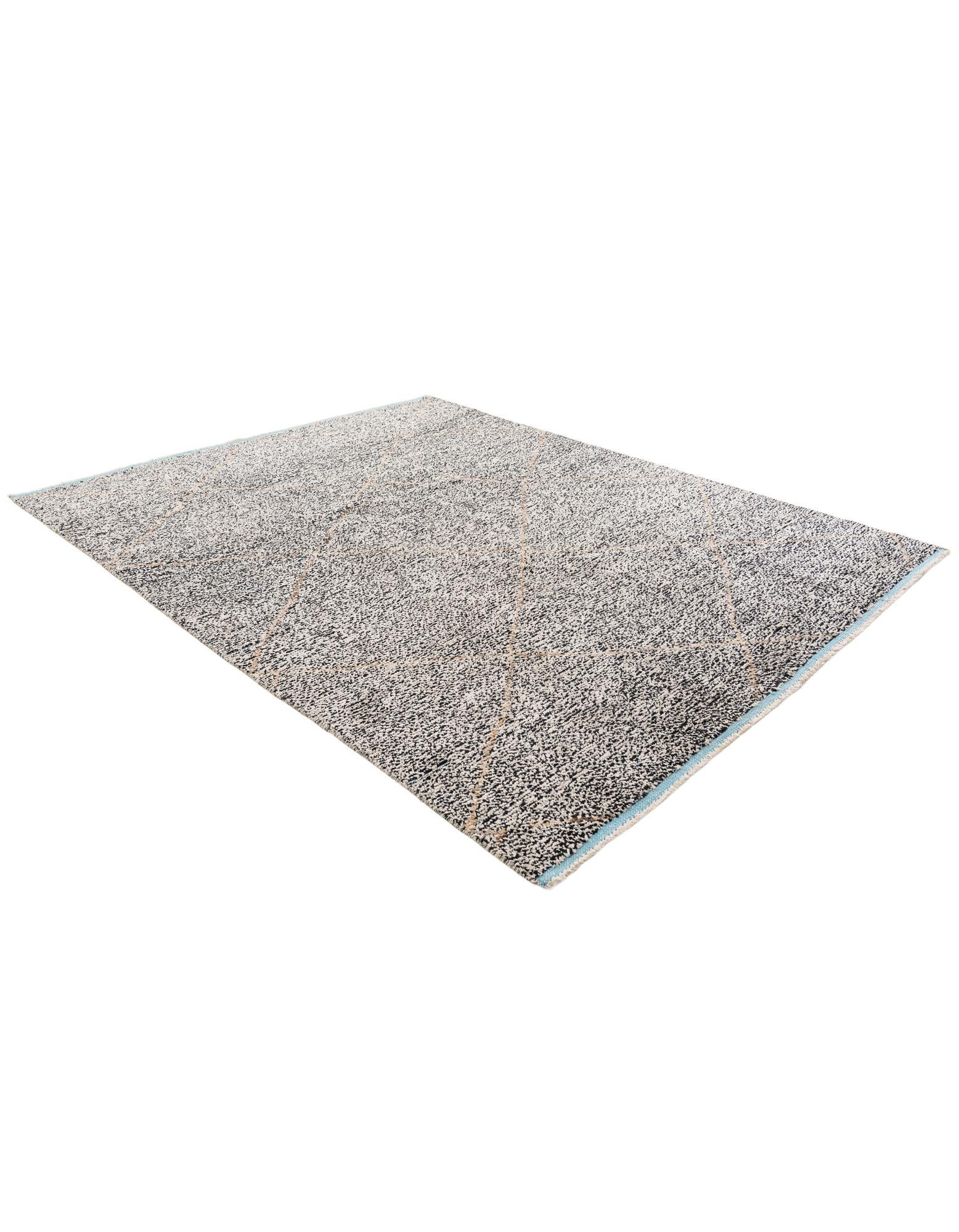 8' x 10' 8 Hand Knotted Moroccan Wool Rug