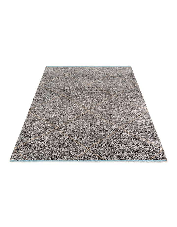 8' x 10' 8 Hand Knotted Moroccan Wool Rug