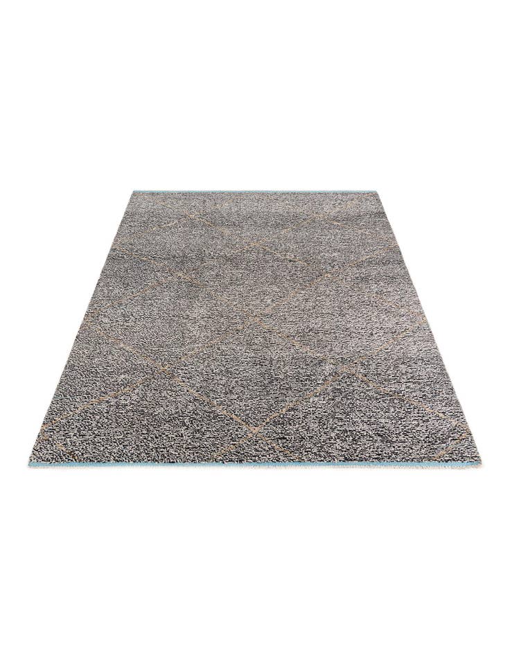 Detail image of 8' x 10' 8 Hand Knotted Moroccan Wool Rug