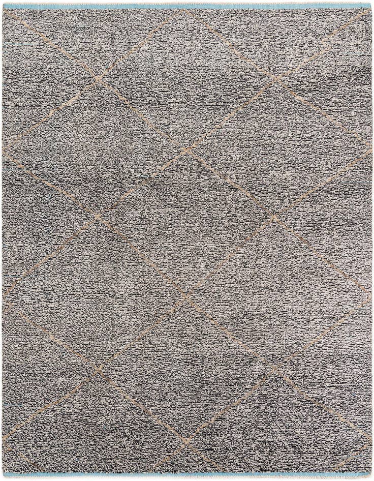 Detail image of 8' x 10' 8 Hand Knotted Moroccan Wool Rug