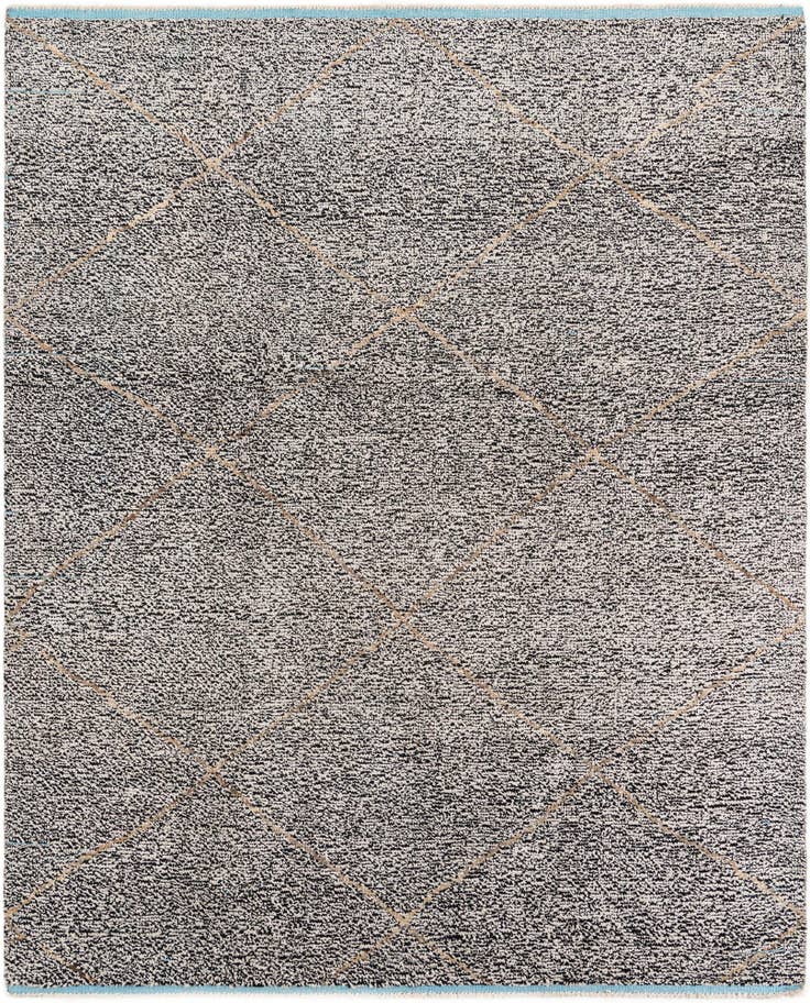 Detail image of 8' x 10' 8 Hand Knotted Moroccan Wool Rug