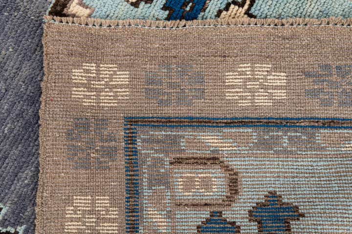 8' 7 x 10' 2 Hand Knotted Moroccan Wool Rug