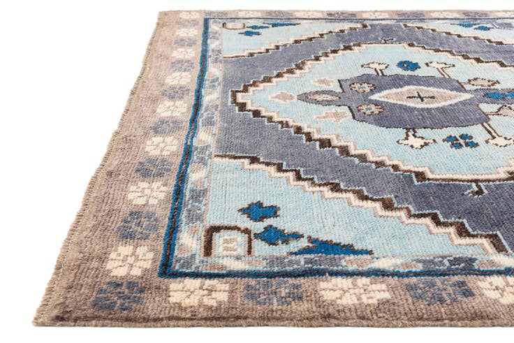 Detail image of 8' 7 x 10' 2 Hand Knotted Moroccan Wool Rug