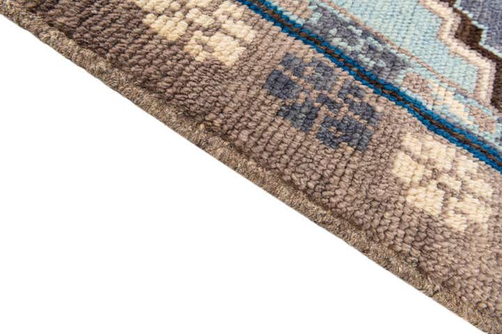 8' 7 x 10' 2 Hand Knotted Moroccan Wool Rug