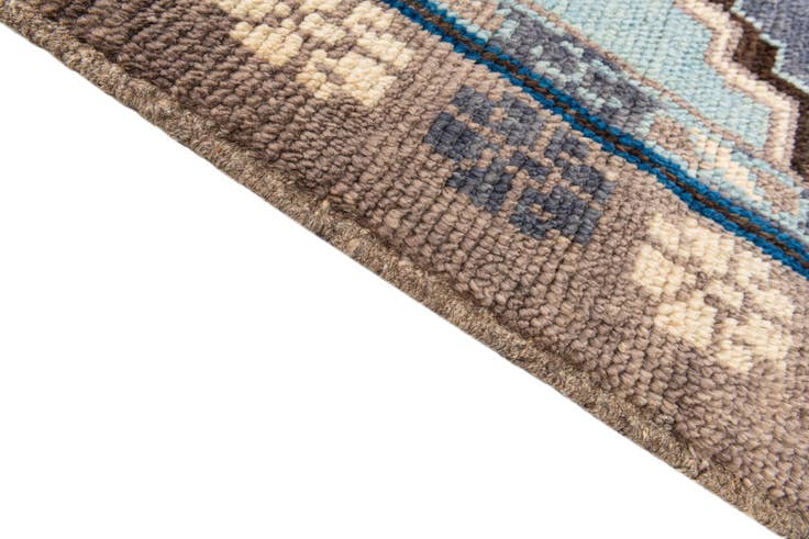 Detail image of 8' 7 x 10' 2 Hand Knotted Moroccan Wool Rug