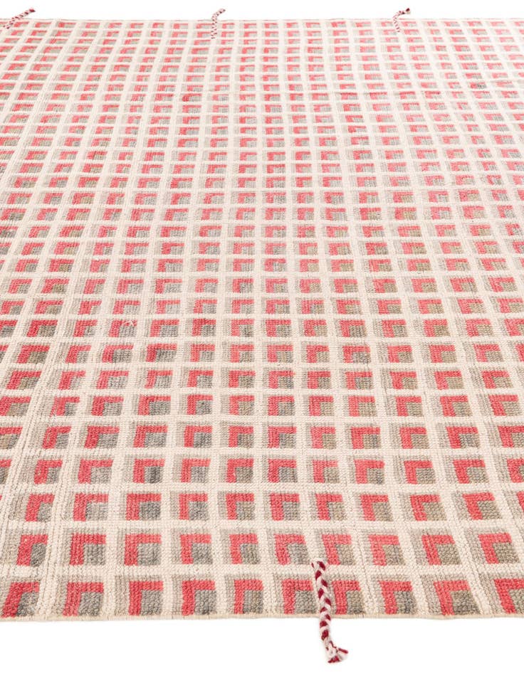 Detail image of 9' 5 x 12' 1  Hand Knotted Moroccan Wool Rug