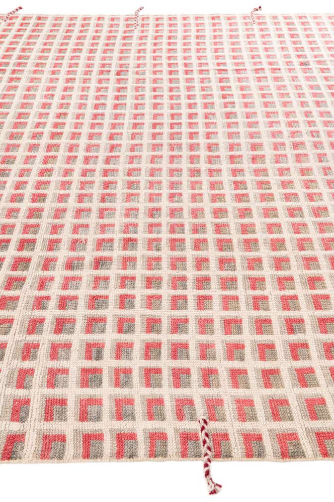 9' 5 x 12' 1 Hand Knotted Moroccan Wool Rug