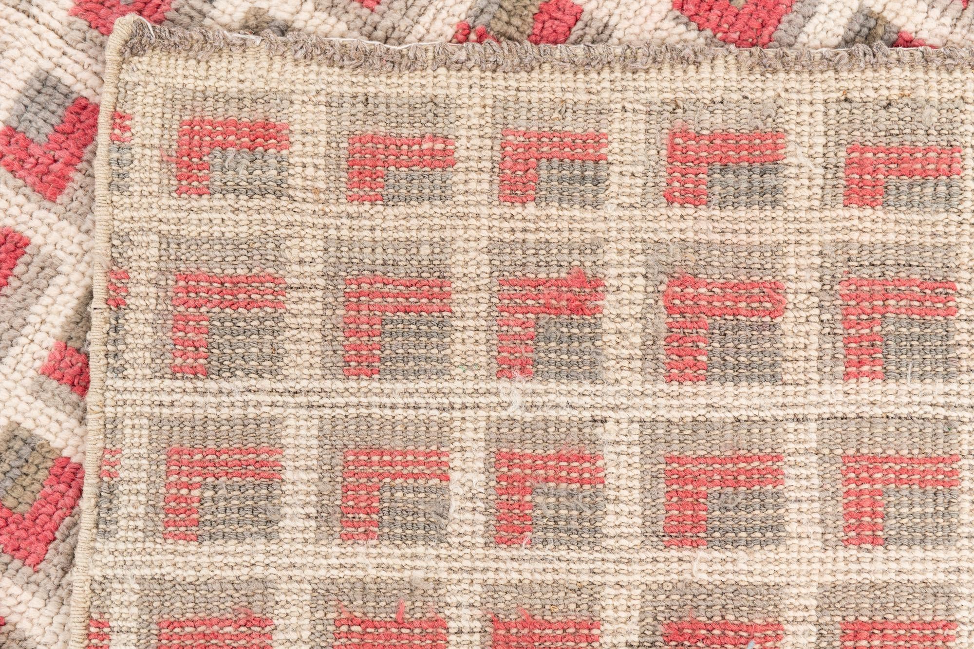 9' 5 x 12' 1 Hand Knotted Moroccan Wool Rug