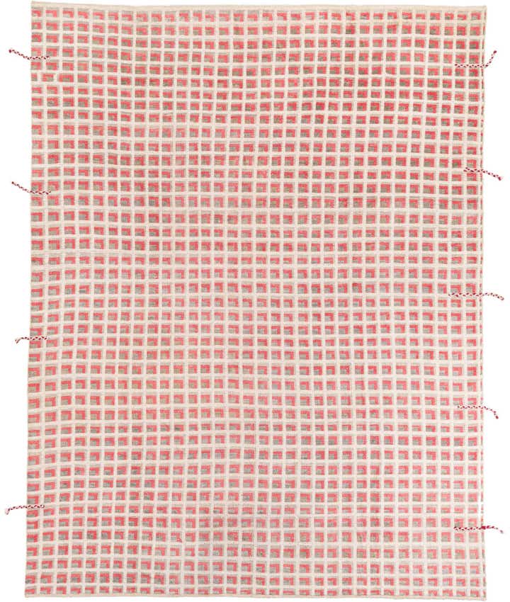 9' 5 x 12' 1 Hand Knotted Moroccan Wool Rug