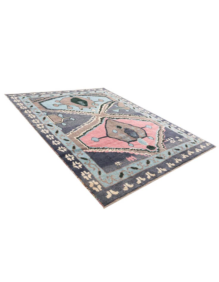 Detail image of 8' x 10' 3  Hand Knotted Moroccan Wool Rug