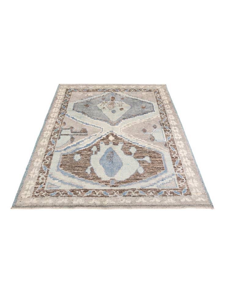 Detail image of 8' 2 x 10' 2 Hand Knotted Moroccan Wool Rug