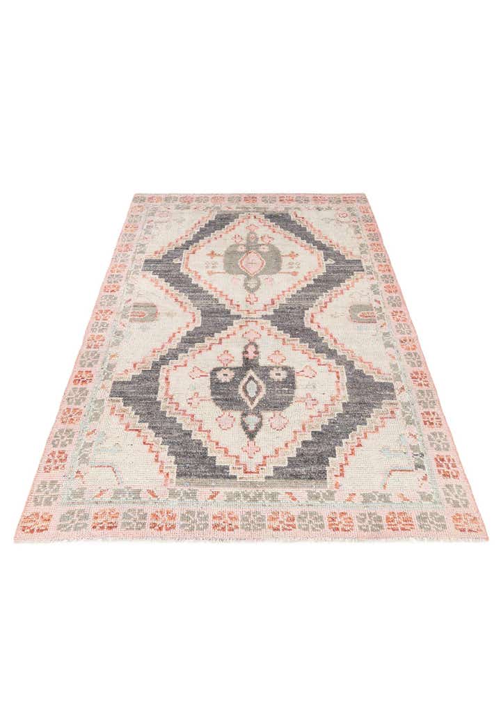 5' 9 x 9' 7 Hand Knotted Moroccan Wool Rug