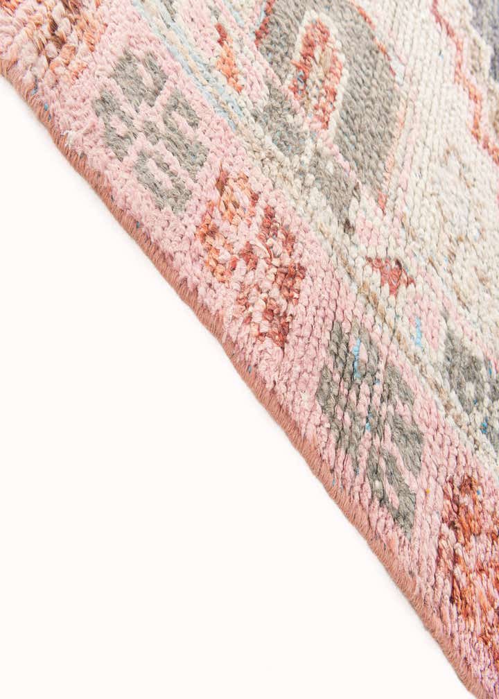 5' 9 x 9' 7 Hand Knotted Moroccan Wool Rug