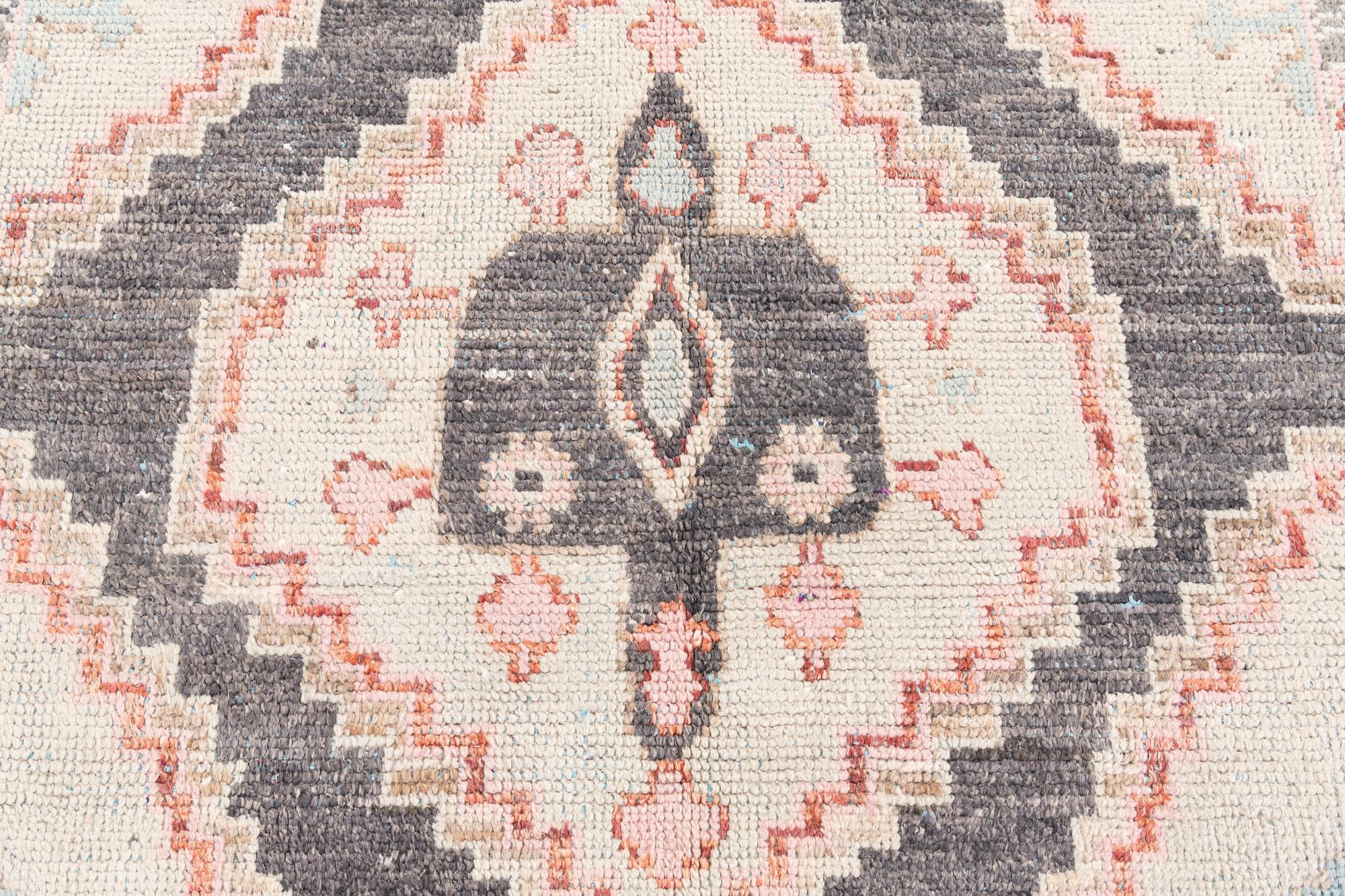 5' 9 x 9' 7 Hand Knotted Moroccan Wool Rug