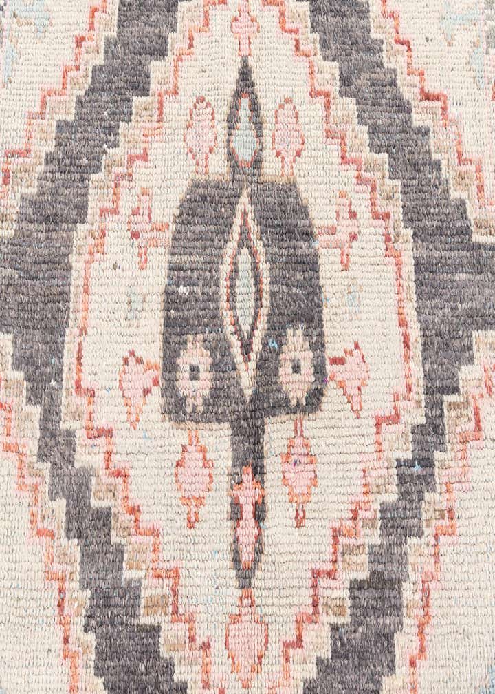 5' 9 x 9' 7 Hand Knotted Moroccan Wool Rug