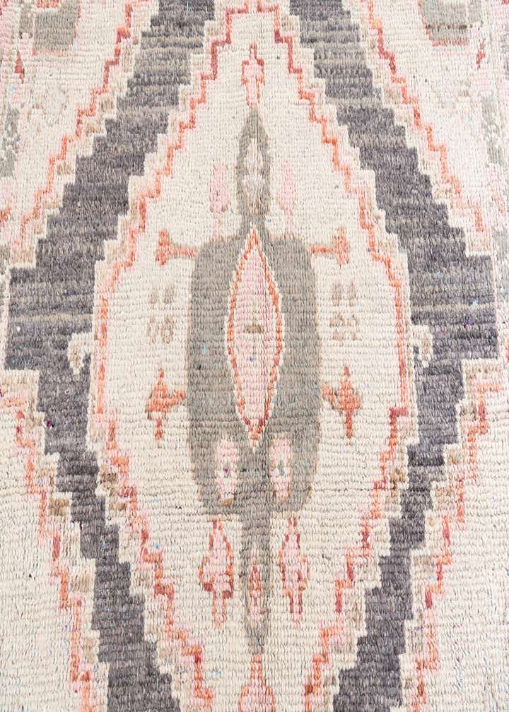 5' 9 x 9' 7 Hand Knotted Moroccan Wool Rug