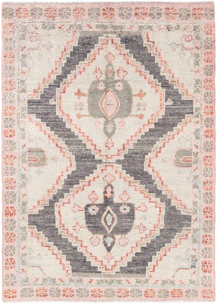 5' 9 x 9' 7 Hand Knotted Moroccan Wool Rug
