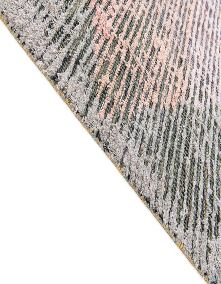 Detail image of 9' 2 x 12'  Hand Knotted Moroccan Wool Rug