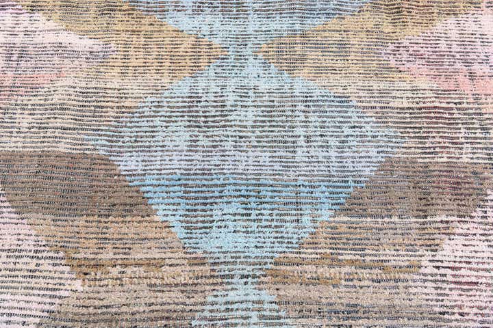 9' 2 x 12' Hand Knotted Moroccan Wool Rug