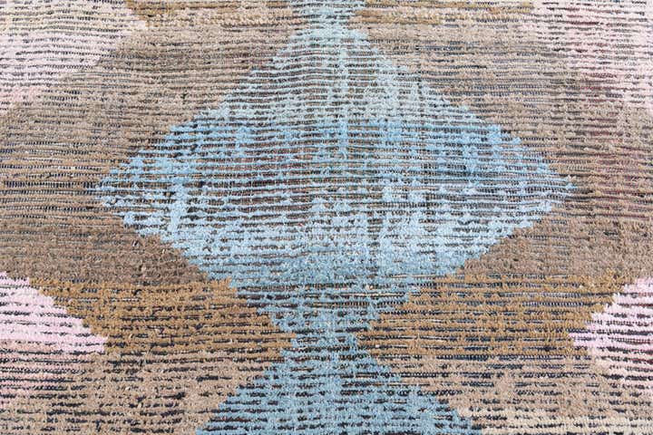 9' 2 x 12' Hand Knotted Moroccan Wool Rug