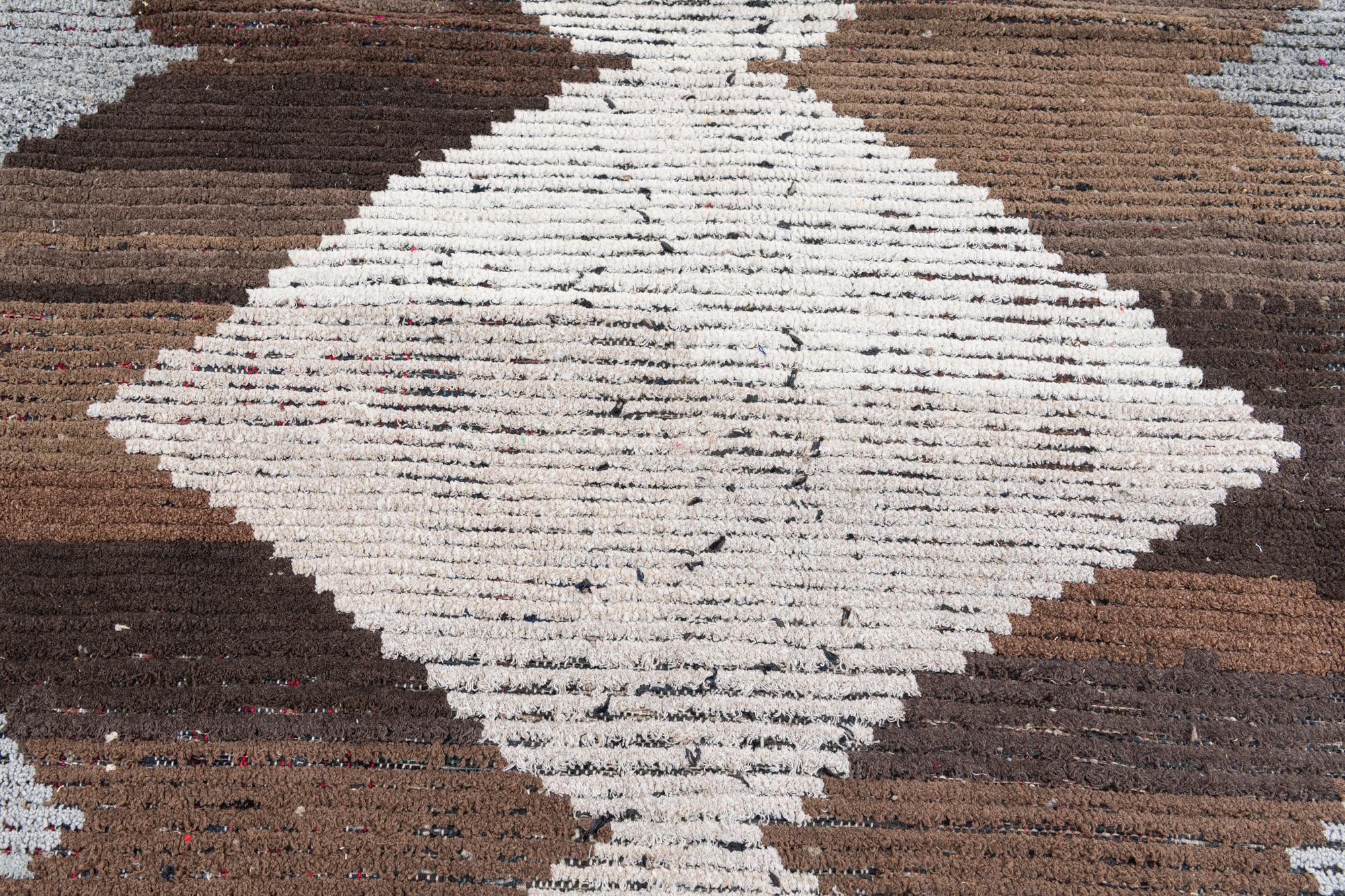 9' 3 x 11' 5 Hand Knotted Moroccan Wool Rug