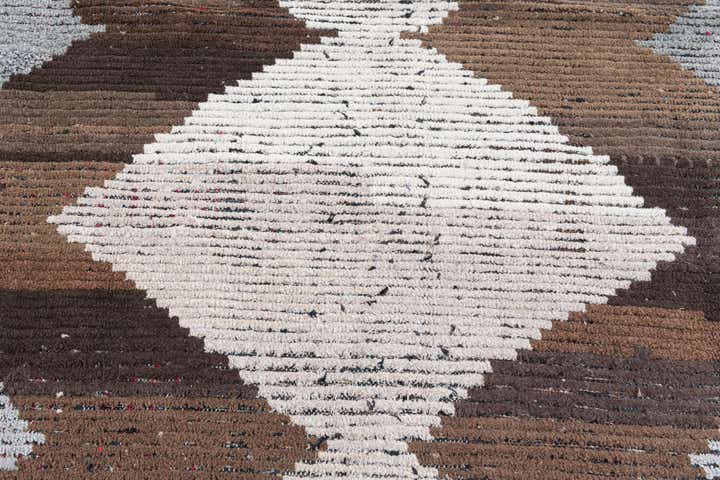 9' 3 x 11' 5 Hand Knotted Moroccan Wool Rug