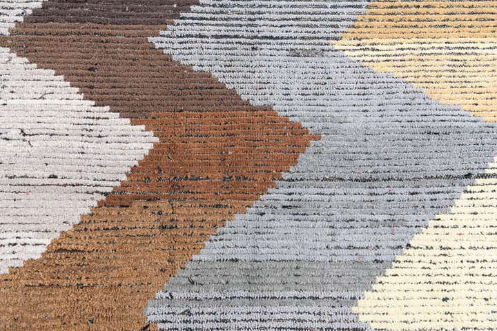 9' 3 x 11' 5 Hand Knotted Moroccan Wool Rug