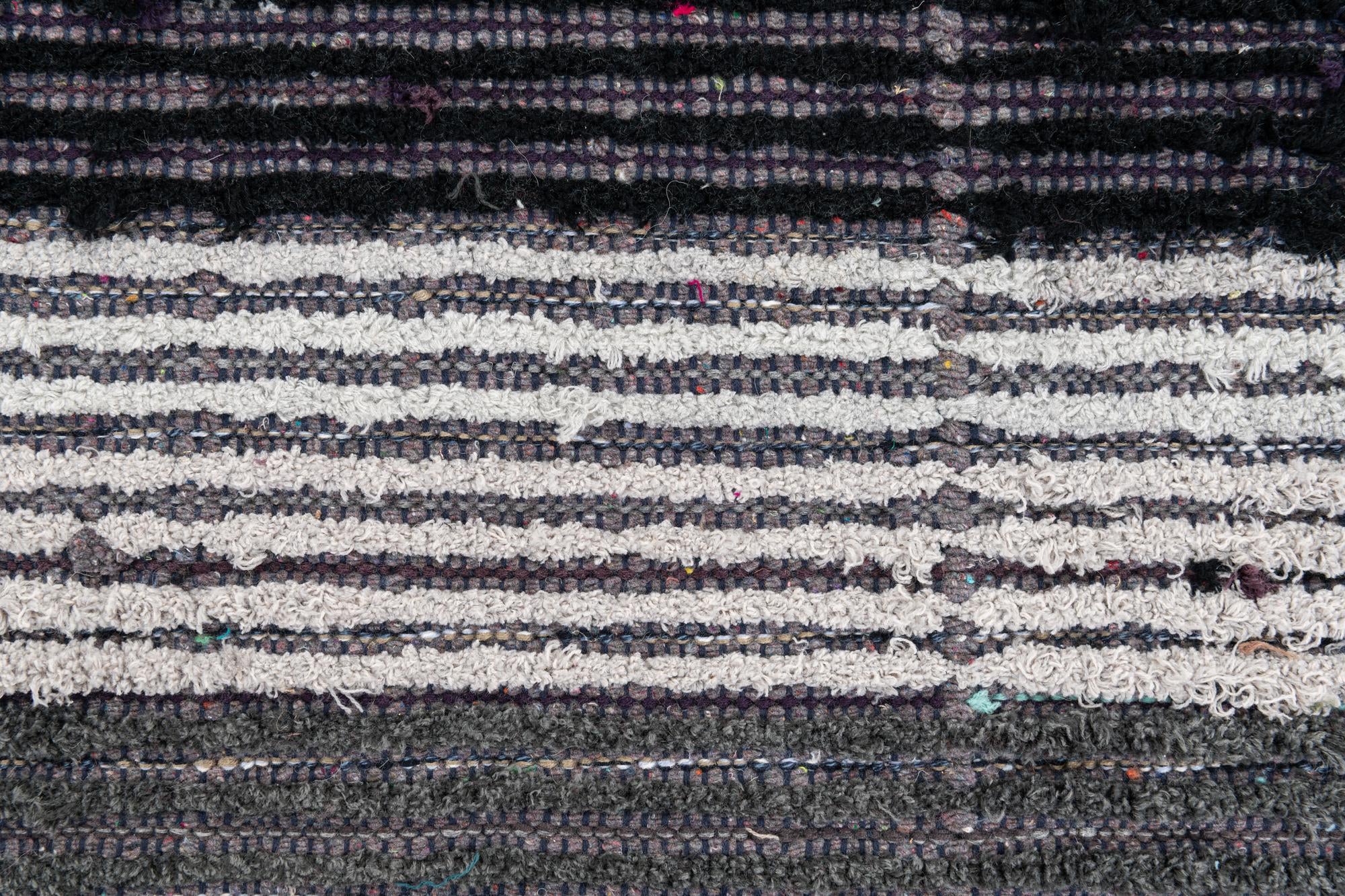 7' 9 x 10' 5 Hand Knotted Moroccan Wool Rug