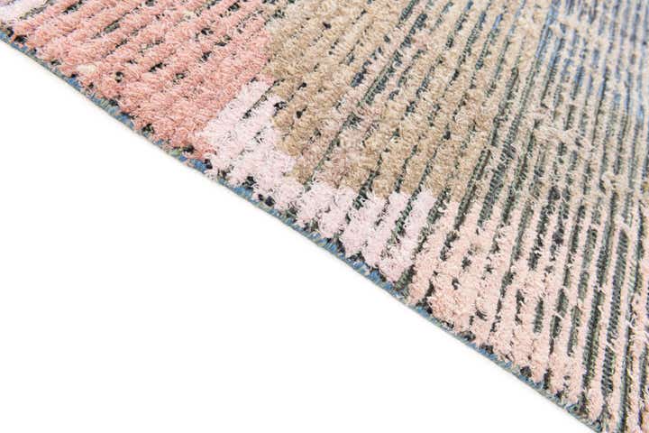 9' 2 x 11' 10 Hand Knotted Moroccan Wool Rug