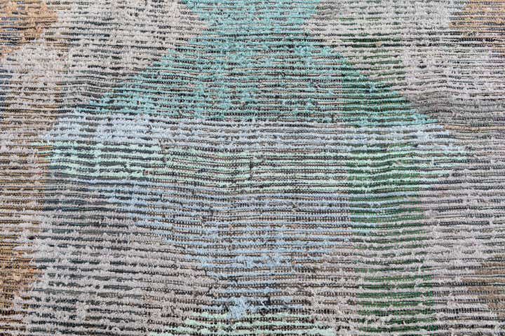 9' 2 x 11' 10 Hand Knotted Moroccan Wool Rug