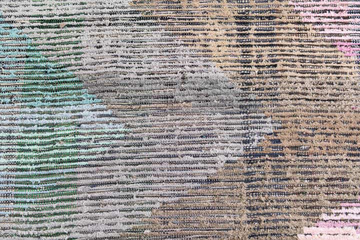 9' 2 x 11' 10 Hand Knotted Moroccan Wool Rug