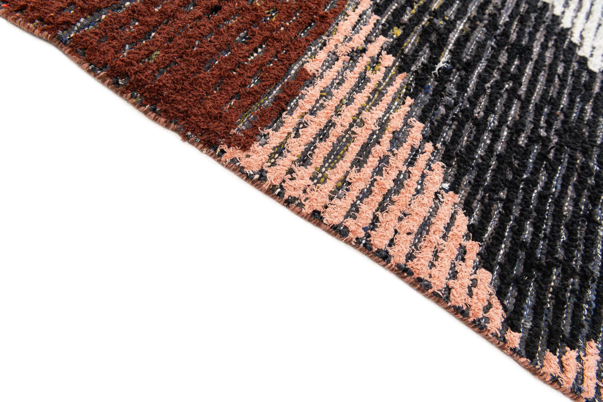 7' 7 x 10' 9 Hand Knotted Moroccan Wool Rug