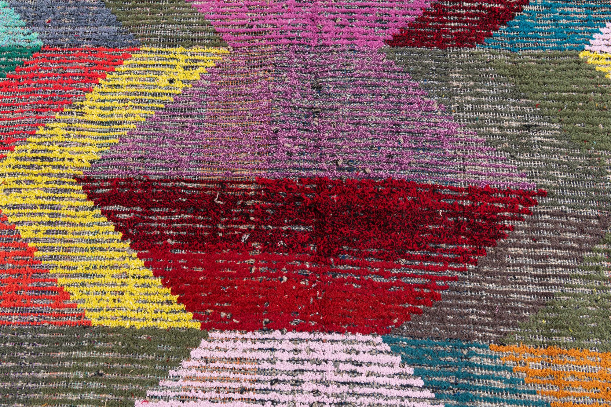 8' 2 x 11' Hand Knotted Moroccan Wool Rug