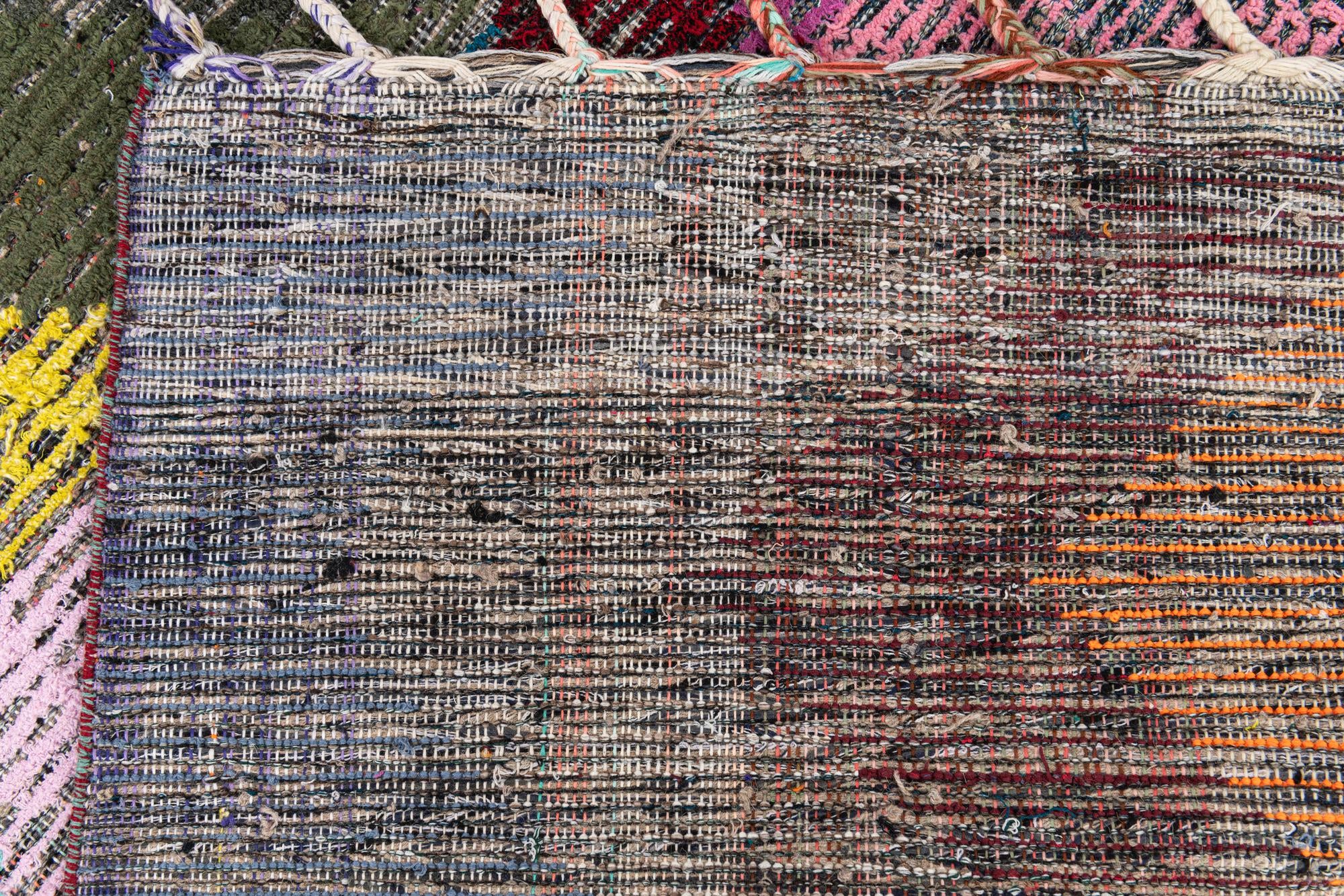 8' 2 x 11' Hand Knotted Moroccan Wool Rug