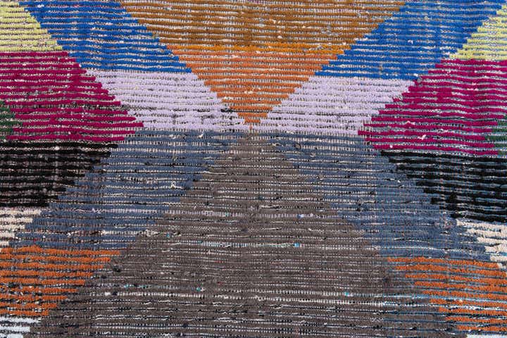 7' 7 x 10' 7 Hand Knotted Moroccan Wool Rug