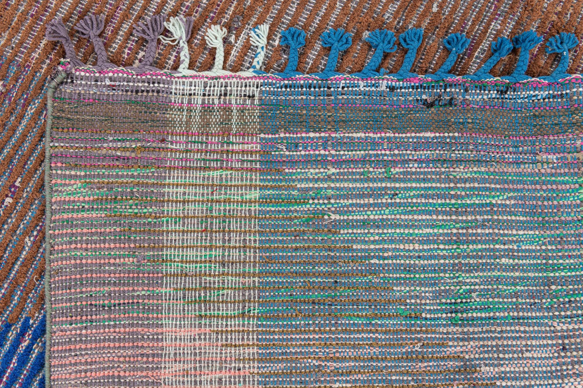7' 7 x 10' 7 Hand Knotted Moroccan Wool Rug