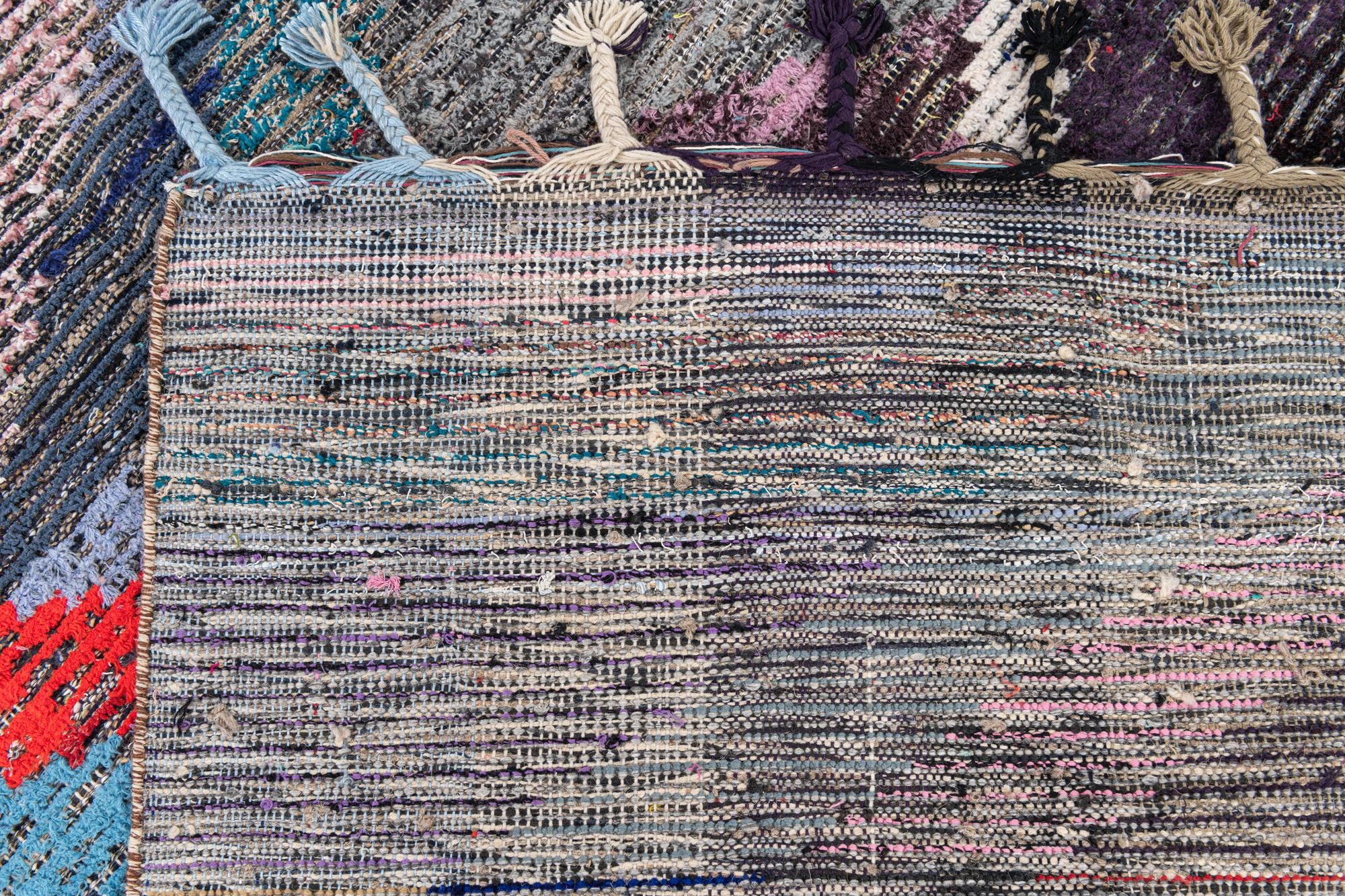 8' 1 x 10' 6 Hand Knotted Moroccan Wool Rug