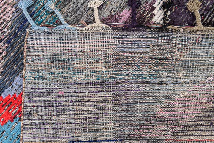 8' 1 x 10' 6 Hand Knotted Moroccan Wool Rug