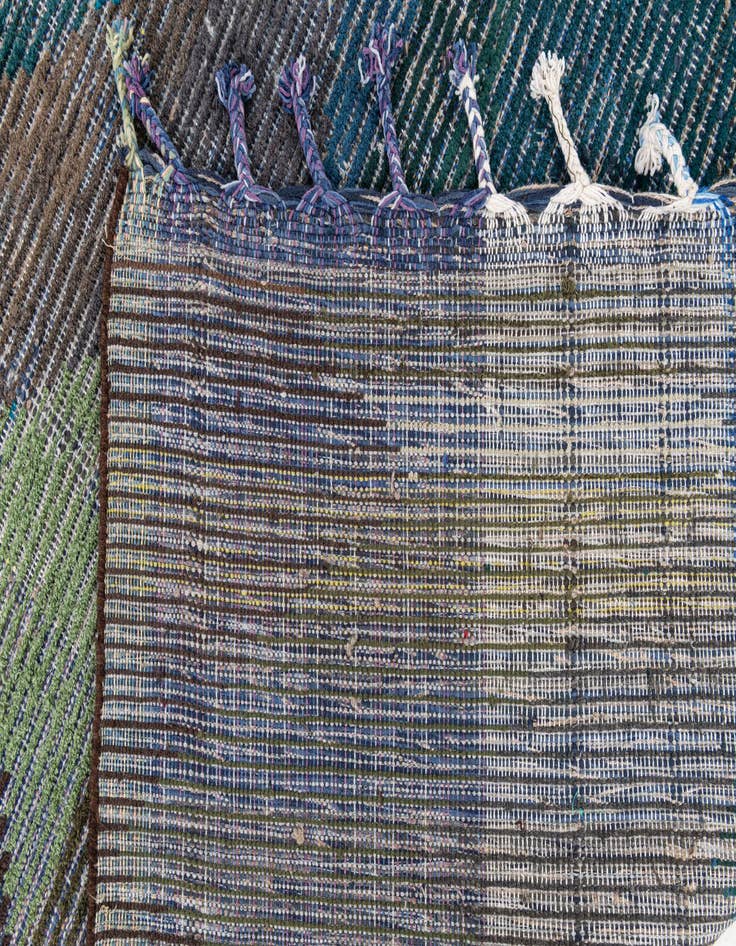 Detail image of 7' 10 x 10' 3 Hand Knotted Moroccan Wool Rug