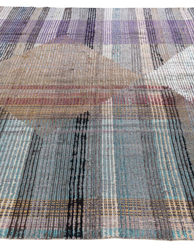 Detail image of 7' 9 x 10' 2 Hand Knotted Moroccan Wool Rug
