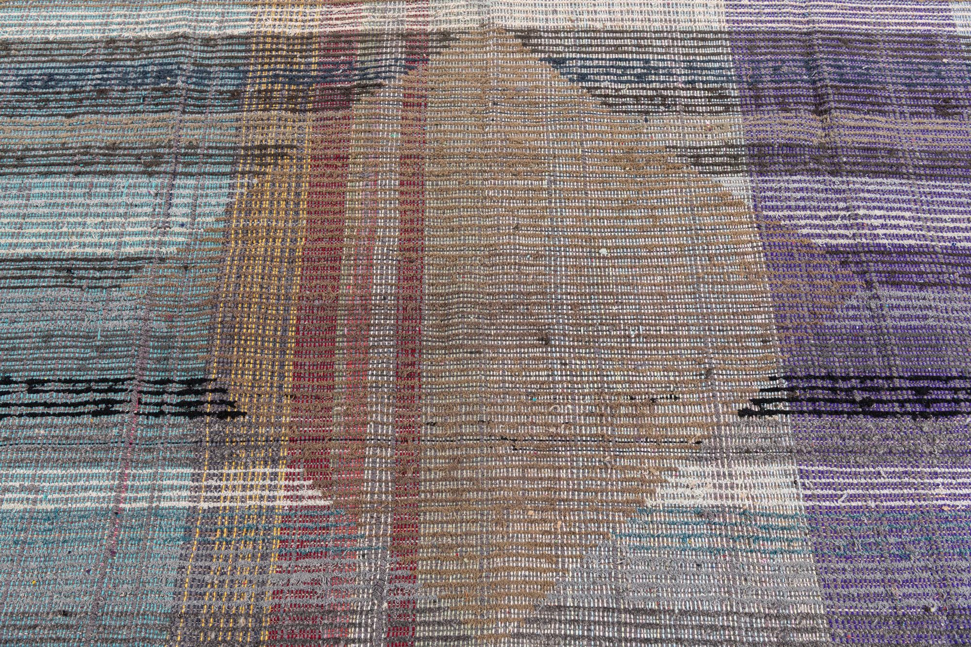 7' 9 x 10' 2 Hand Knotted Moroccan Wool Rug