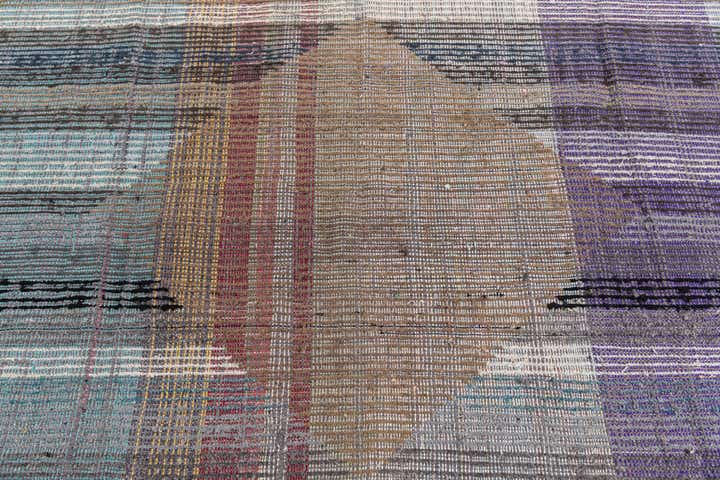 7' 9 x 10' 2 Hand Knotted Moroccan Wool Rug