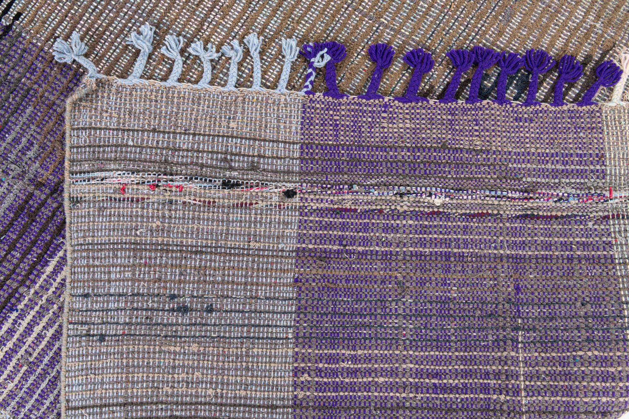 7' 9 x 10' 2 Hand Knotted Moroccan Wool Rug