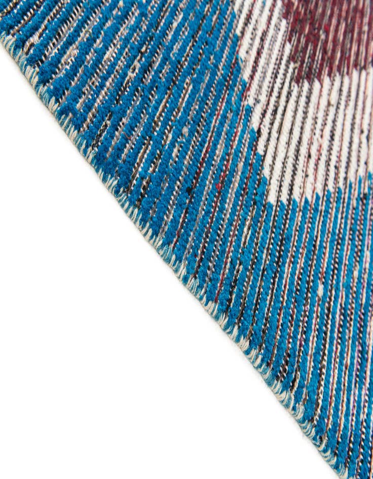 Detail image of 8' x 10'  Hand Knotted Moroccan Wool Rug