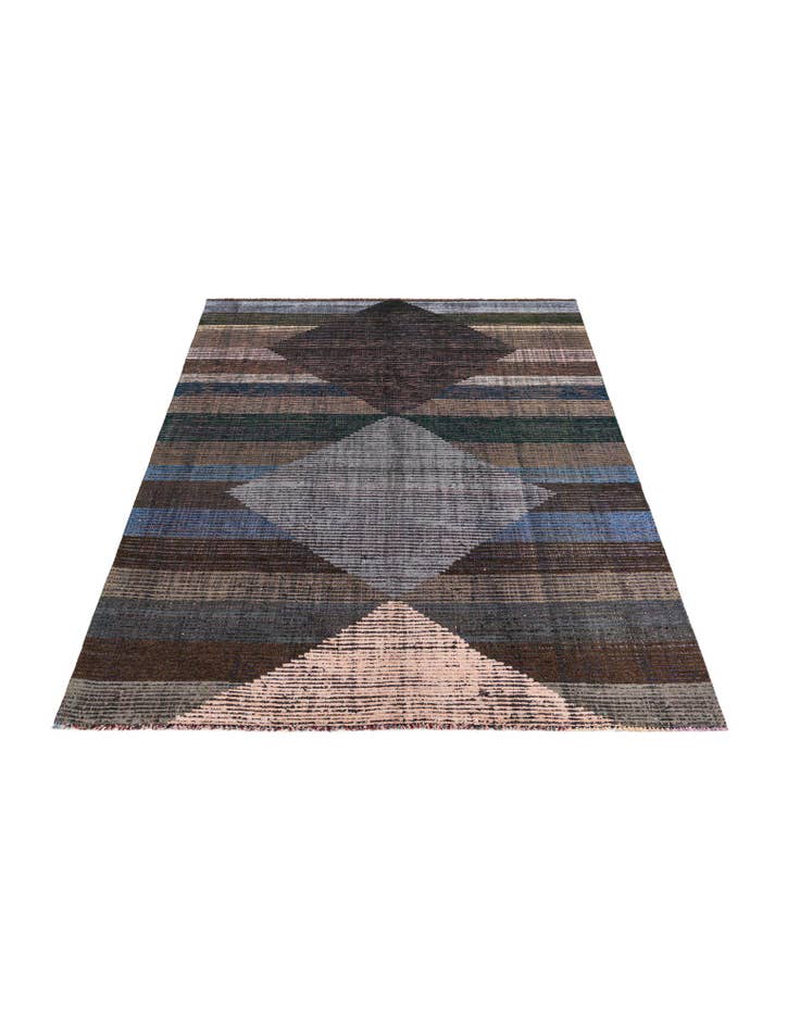 Detail image of 8' x 10' 4 Hand Knotted Moroccan Wool Rug