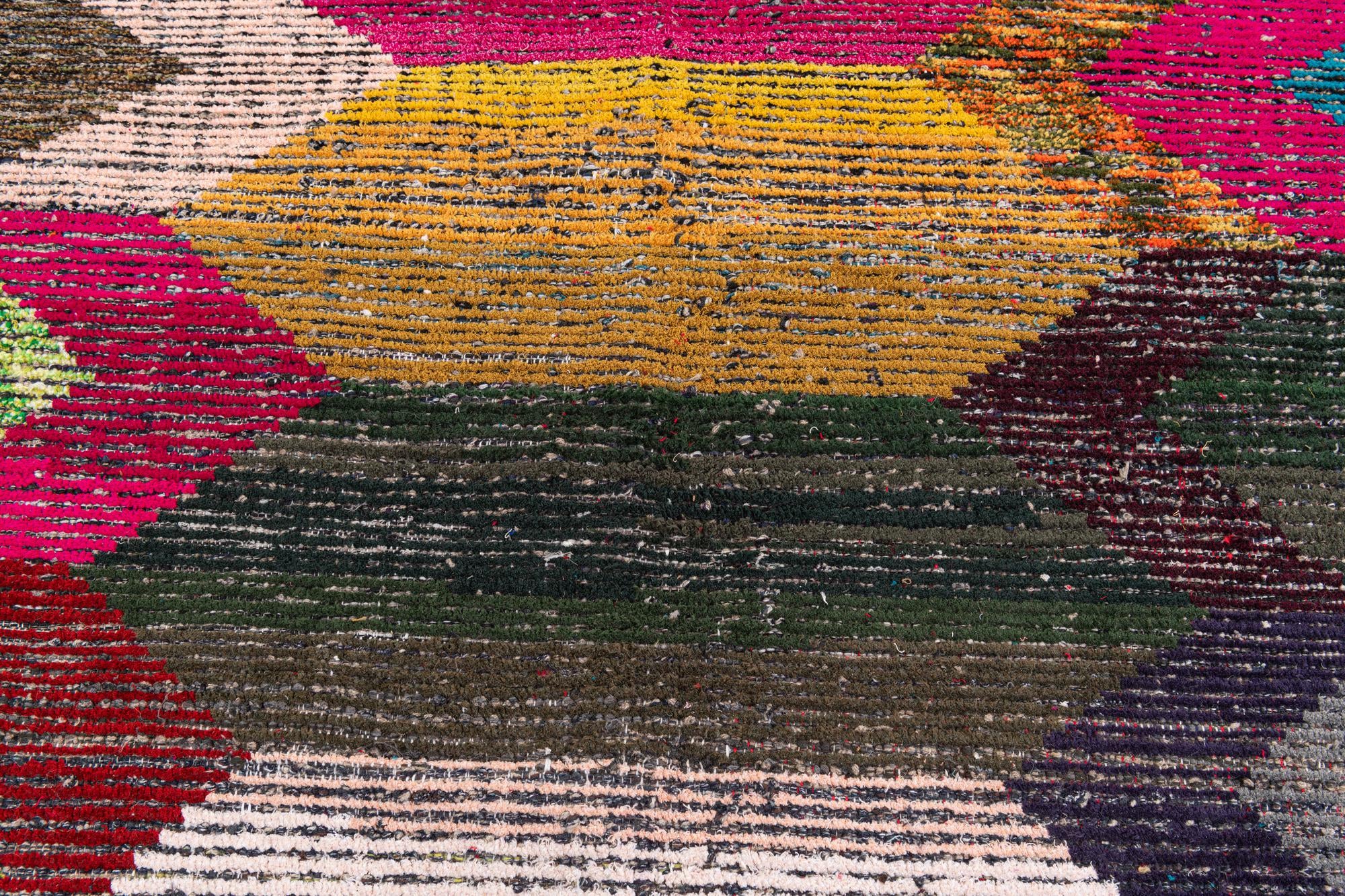 8' 3 x 9' 10 Hand Knotted Moroccan Wool Rug
