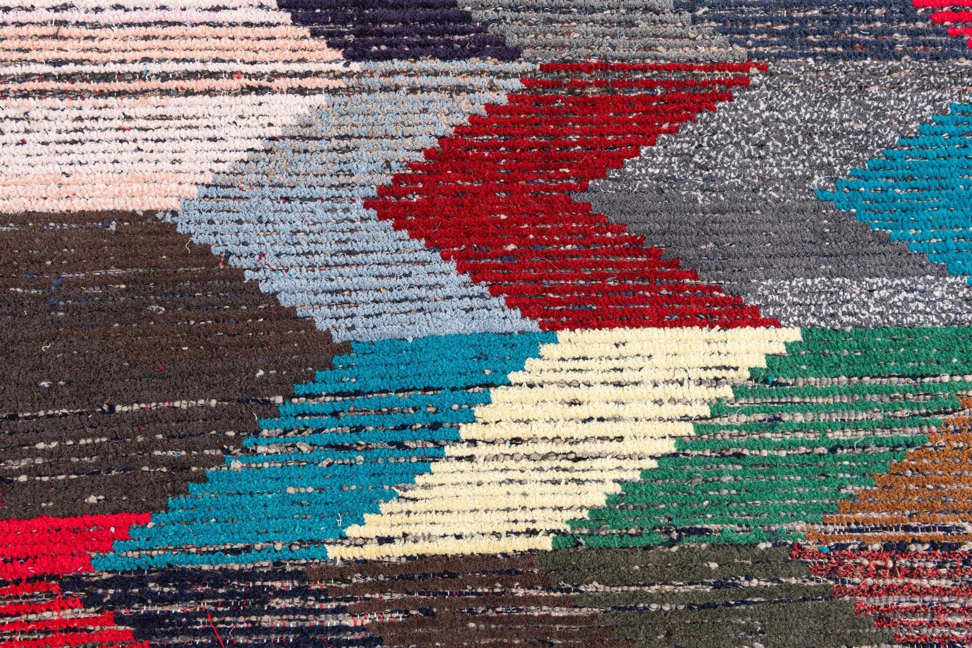 8' 3 x 9' 10 Hand Knotted Moroccan Wool Rug