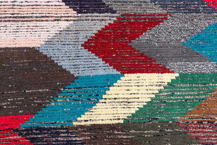 8' 3 x 9' 10 Hand Knotted Moroccan Wool Rug