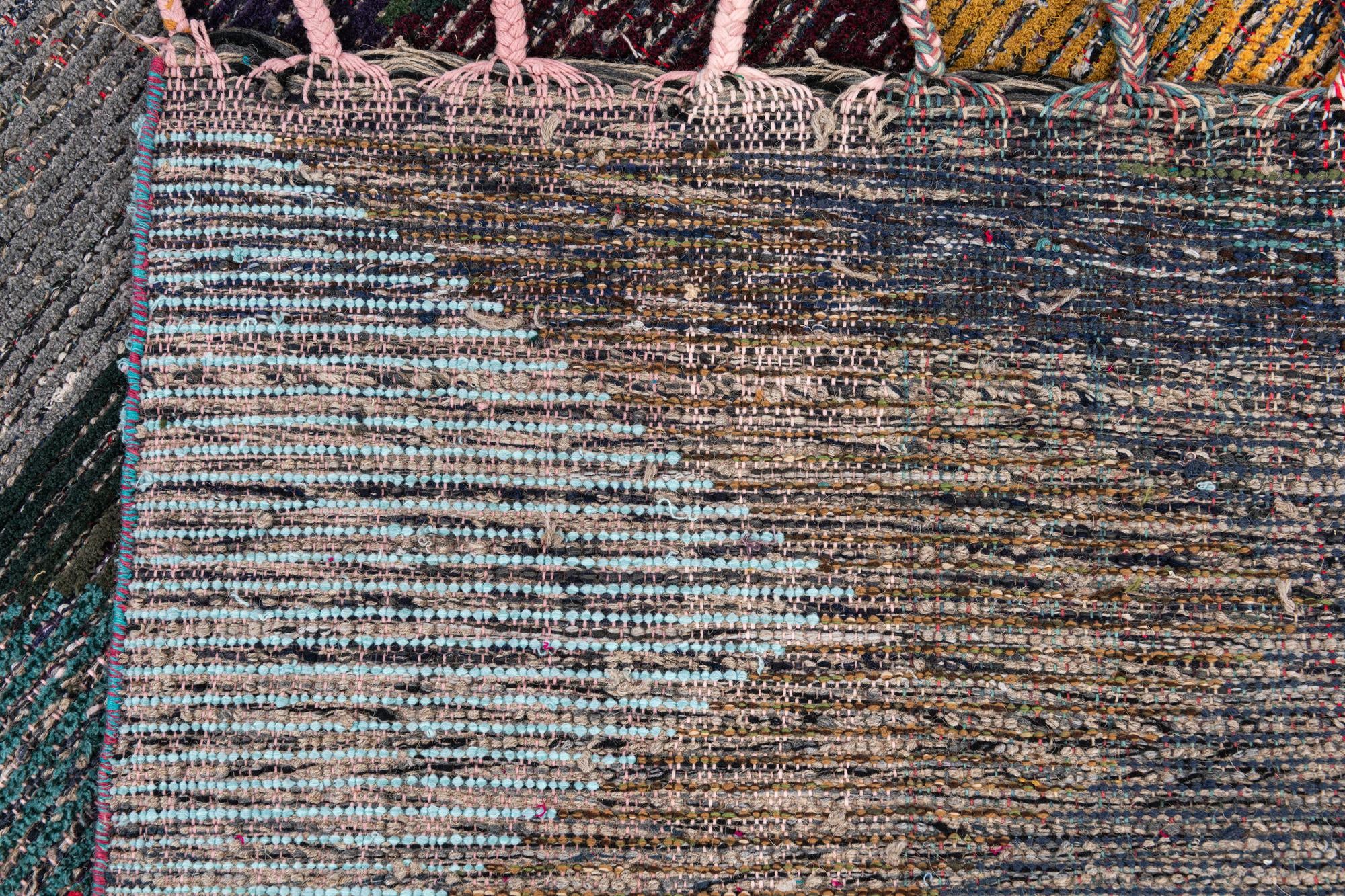 8' 3 x 9' 10 Hand Knotted Moroccan Wool Rug