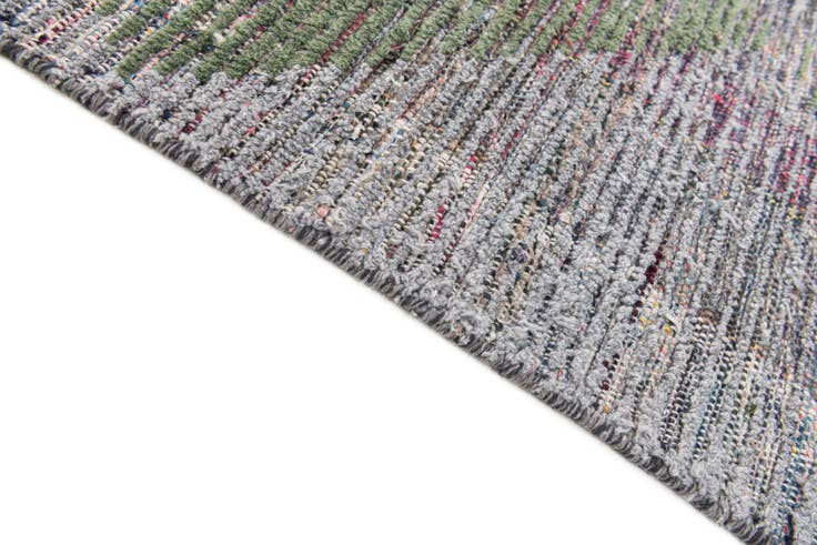 Detail image of 5' 8 x 7' 8 Hand Knotted Moroccan Wool Rug